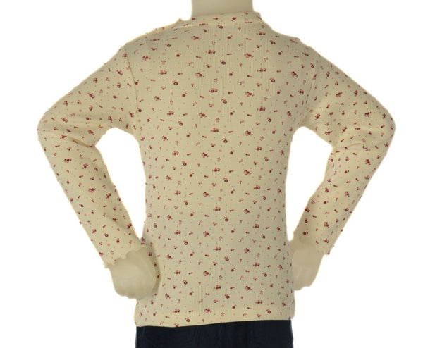 MAGLIA NEONATA ZIPPI GIROCOLLO MANICA LUNGA COSTINE STAMPA BOTTONI A PRESSIONE COTONE ART. ZBGAP0303-26059