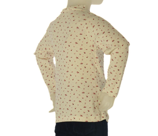 MAGLIA NEONATA ZIPPI GIROCOLLO MANICA LUNGA COSTINE STAMPA BOTTONI A PRESSIONE COTONE ART. ZBGAP0303-26059