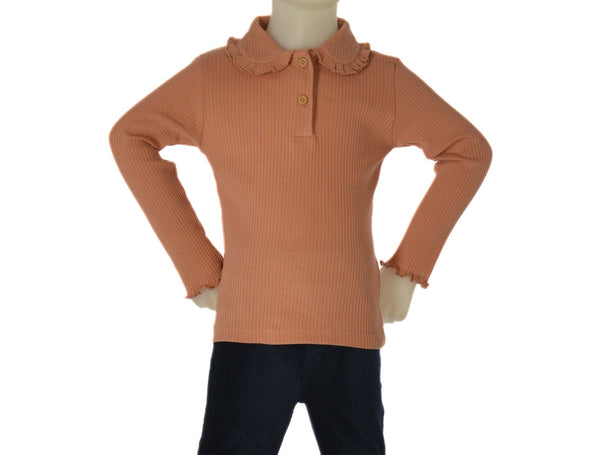 POLO NEONATA ZIPPY JERSEY A COSTINE MANICHE LUNGHE COTONE ART. ZBGAP0303-26039