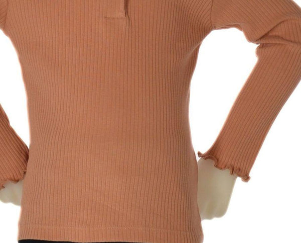 POLO NEONATA ZIPPY JERSEY A COSTINE MANICHE LUNGHE COTONE ART. ZBGAP0303-26039