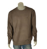 MAGLIONE UOMO COVERI TAGLIE OVER GIROCOLLO BASICO LOGO VISCOSA ART. OTR1765