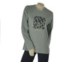 MAGLIA DONNA CAMPAGNOLO MANICA LUNGA GIROCOLLO JERSEY COTONE STAMPA ART. 2K8696