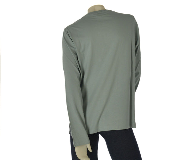 MAGLIA DONNA CAMPAGNOLO MANICA LUNGA GIROCOLLO JERSEY COTONE STAMPA ART. 2K8696