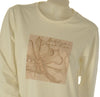 MAGLIA DONNA CAMPAGNOLO MANICA LUNGA GIROCOLLO JERSEY COTONE STAMPA ART. 2K8696