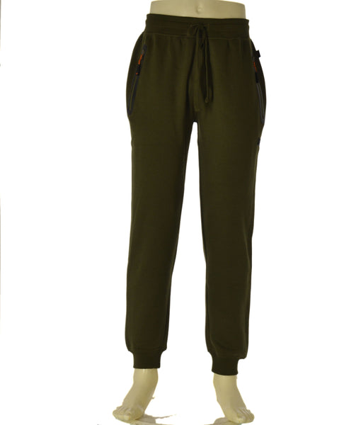PANTALONE TUTA UOMO AVIREX FELPATO ELASTICO COULISSE TASCHE ZIP POLSINI ART. AX0736