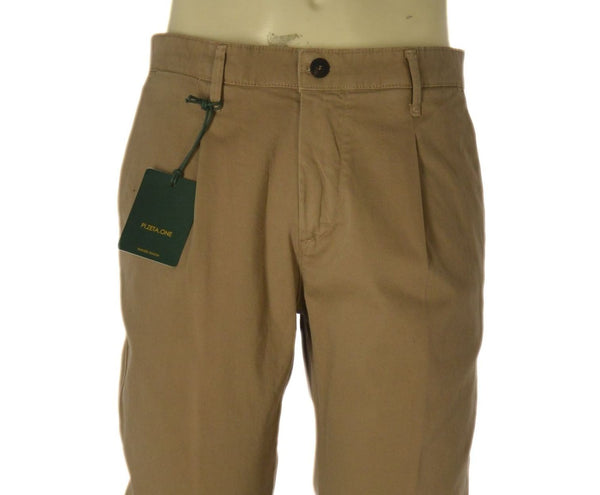 PANTALONI UOMO PI.ZETA.ONE PENCES TASCHE FRANCESE COTONE SLIM FIT ART. PZV4762039