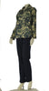 TUTA DONNA CAMPAGNOLO FELPATA FELPA FULL ZIP FANTASIA PANTALONE ELASTICO TASCHE ART. 8Q76583