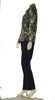 TUTA DONNA CAMPAGNOLO FELPATA FELPA FULL ZIP FANTASIA PANTALONE ELASTICO TASCHE ART. 8Q76583