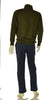 TUTA UOMO HAWK & EAGLE FELPA FULL ZIP TASCHE PANTALONE FELPATA ART. TF0068