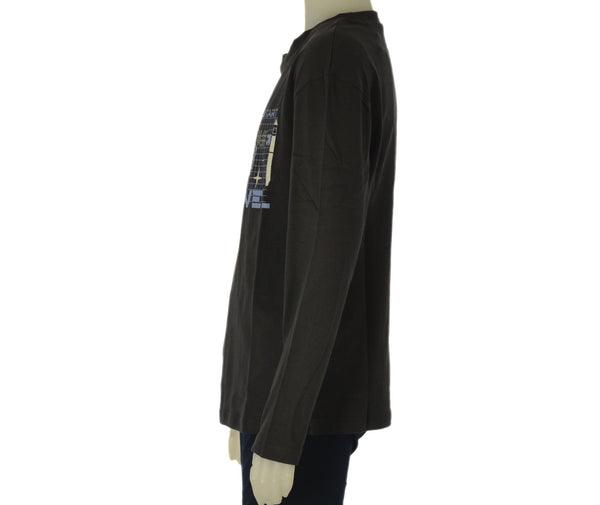 MAGLIA RAGAZZO LOSAN MANICA LUNGA GIROCOLLO STAMPA CALDO COTONE ART. L26WB0116