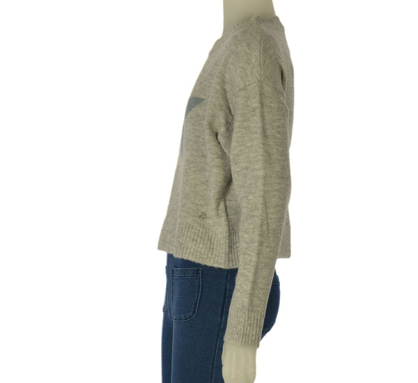 MAGLIONE RAGAZZA LOSAN GIROCOLLO STELLA CROPPED ART. L26WG0403