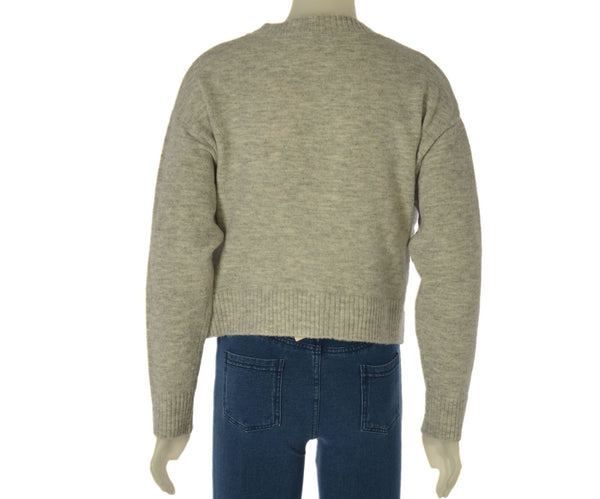 MAGLIONE RAGAZZA LOSAN GIROCOLLO STELLA CROPPED ART. L26WG0403