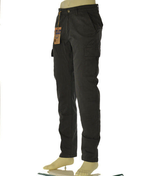 PANTALONI UOMO HENRY BARROWS CARGO TASCONI TWILL STRETCH ART. PW086A