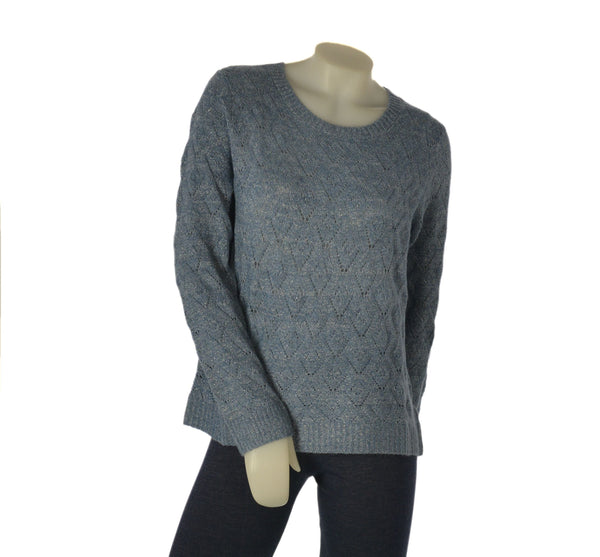 MAGLIONE DONNA SEASONS OF GRACE GIROCOLLO LAVORATO LUREX ART. 337