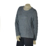 MAGLIONE DONNA SEASONS OF GRACE GIROCOLLO LAVORATO LUREX ART. 337