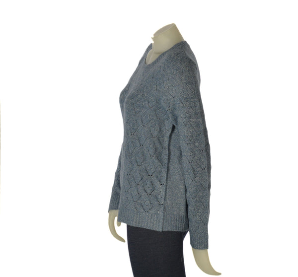 MAGLIONE DONNA SEASONS OF GRACE GIROCOLLO LAVORATO LUREX ART. 337