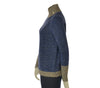 MAGLIONE DONNA SEASONS OF GRACE LUPETTO BORDI IN CONTRASTO ART. 302