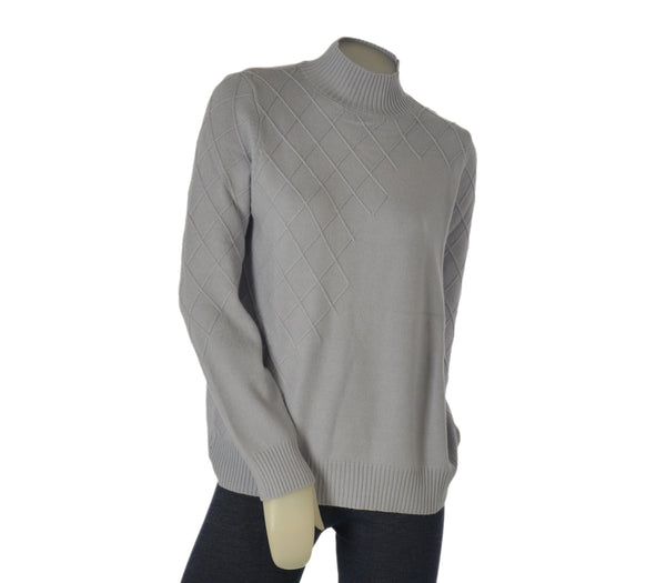 MAGLIONE DONNA SEASONS OF GRACE LUPETTO ROMBI ART. 345