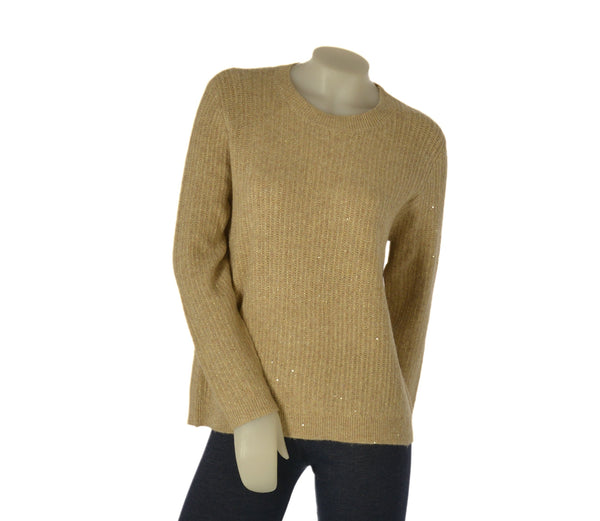 MAGLIONE DONNA  SEASONS OF GRACE GIROCOLLO COSTA INGLESE LUREX ART. 338