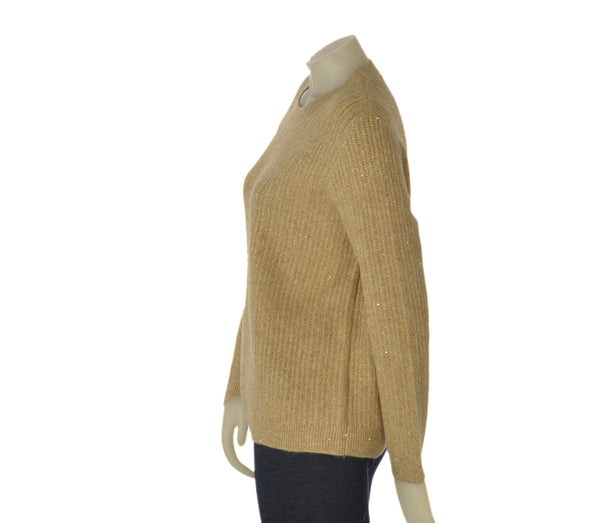 MAGLIONE DONNA  SEASONS OF GRACE GIROCOLLO COSTA INGLESE LUREX ART. 338