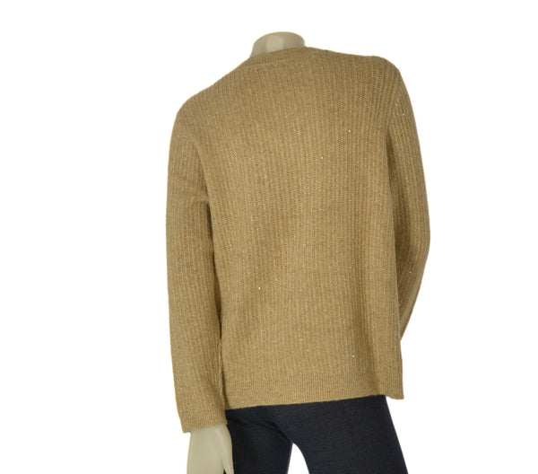 MAGLIONE DONNA  SEASONS OF GRACE GIROCOLLO COSTA INGLESE LUREX ART. 338