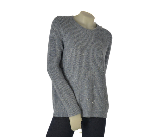 MAGLIONE DONNA  SEASONS OF GRACE GIROCOLLO COSTA INGLESE LUREX ART. 338