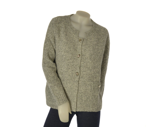 GIACCA DONNA SEASONS OF GRACE MAGLIA BOTTONI ART. 329