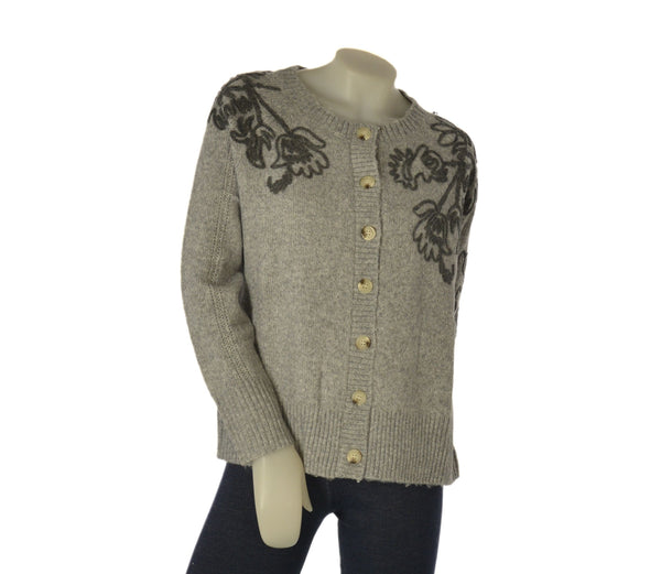 CARDIGAN DONNA  SEASONS OF GRACE GIROCOLLO BOTTONI RICAMI ART. 319
