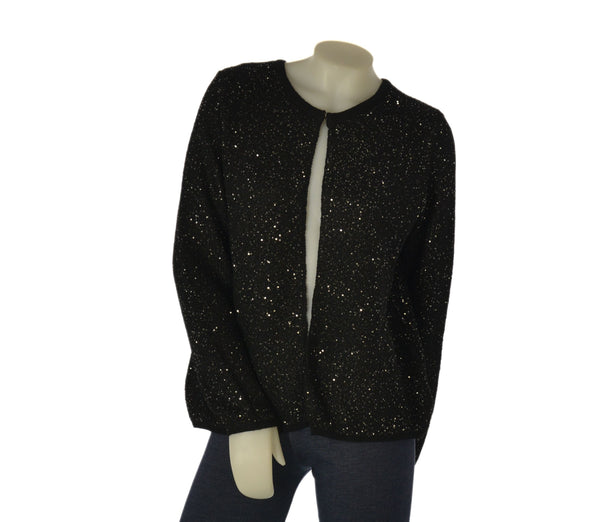 CARDIGAN DONNA SEASONS OF GRACE GIROCOLLO MICROPAILLETTES ART. 343