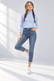 JEANS DONNA GRIFFAI SKINNY VITA BASSA CINQUE TASCHE ART.DGF7302