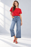 JEANS DONNA GRIFFAI WIDE LEG CINQUE TASCHE ART.DGF7317