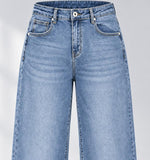 JEANS DONNA GRIFFAI WIDE LEG CINQUE TASCHE ART.DGF7317