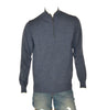 MAGLIONE UOMO IL GRANCHIO LUPETTO MEZZA ZIP LANA LOGO ART. GRT1047