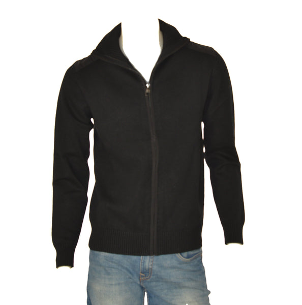 MAGLIONE UOMO IL GRANCHIO FULL ZIP COTONE LANA ART. GRT1044