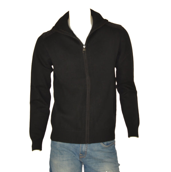 MAGLIONE UOMO IL GRANCHIO FULL ZIP COTONE LANA ART. GRT1044