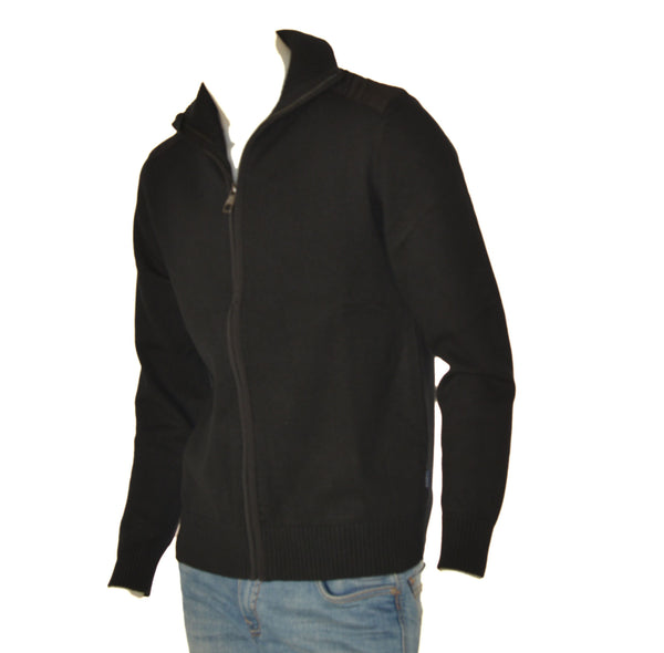 MAGLIONE UOMO IL GRANCHIO FULL ZIP COTONE LANA ART. GRT1044