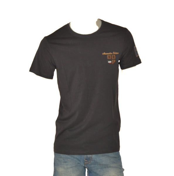 T-SHIRT UOMO SAI AMBROSINI GIROCOLLO LOGO MANICA CORTA COTONE ART. ARI6TS011568U