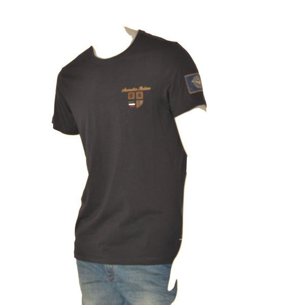 T-SHIRT UOMO SAI AMBROSINI GIROCOLLO LOGO MANICA CORTA COTONE ART. ARI6TS011568U