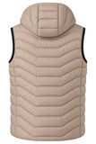 GILET UOMO SEA BARRIER TRAPUNTATO CAPPUCCIO ZIP TASCHEART.GIUNCO-89C