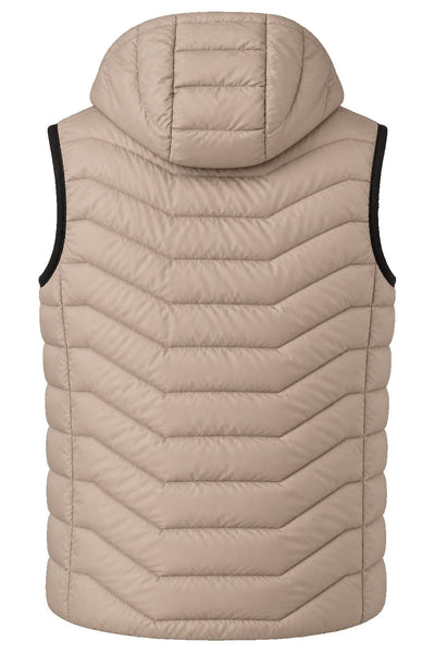 GILET UOMO SEA BARRIER TRAPUNTATO CAPPUCCIO ZIP TASCHEART.GIUNCO-89C