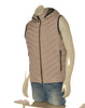 GILET UOMO SEA BARRIER TRAPUNTATO CAPPUCCIO ZIP TASCHEART.GIUNCO-89C