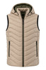 GILET UOMO SEA BARRIER TRAPUNTATO CAPPUCCIO ZIP TASCHEART.GIUNCO-89C