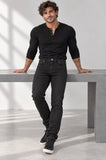 JEANS UOMO WAMPUM REGULAR FIT ELASTICIZZATO ART.11704 1L02 N80