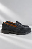 SCARPE UOMO NERO GIARDINI MOCASSINO SCAMOSCIATO ART. I60124OU