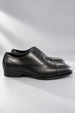 SCARPE UOMO NERO GIARDINI ELEGANTI STRINGATE IN PELLE ART. I601220UE