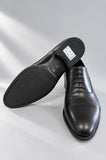 SCARPE UOMO NERO GIARDINI ELEGANTI STRINGATE IN PELLE ART. I601220UE