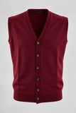 GILET UOMO ENRICO COVERI IN MAGLIA SCOLLO A V CON BOTTONI ART. EC208