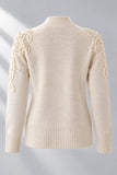 LUPETTO DONNA GAIA B CON RICAMI FLOREALI IN RILIEVO ART. 801