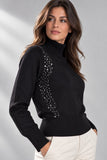LUPETTO DONNA MARCA GAIA B CON BORCHIE DECORATIVE ART: ART811