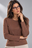 MAGLIETTA DONNA LOSAN GIROCOLLO COTONE ART.L26WM0101